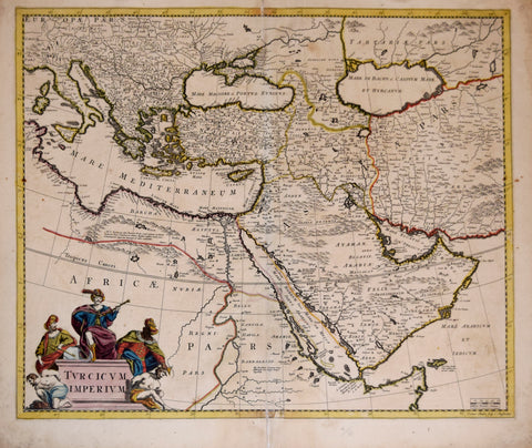 Frederick de Wit (Dutch, 1630-1706), Turcicum Imperium