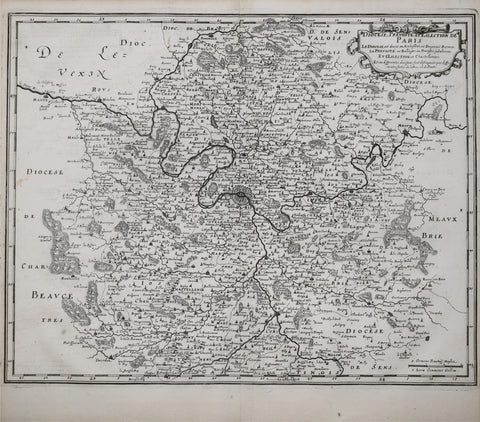 Martin Zeiller; Diocese, Prevoste et Eslection de Paris