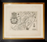 Eric Tobias Biorck, Delineatio Pennsilvaniae et Caesareae Nov. Occident Seu West N. Jersey in America.