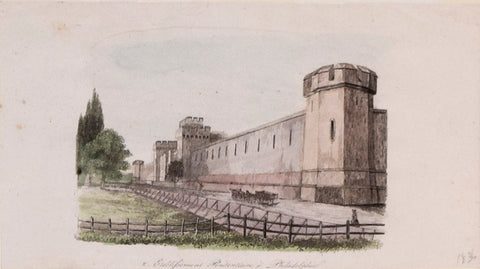 De Sainson, 2. Etablissement Penitentaire a Philadelphie (Eastern State Penitentiary)