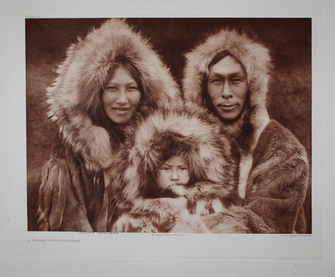 Edward S. Curtis (1868-1953), A Family Group–Noatak Pl 717