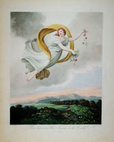 Robert John Thornton (1768-1837) Flora Dispensing her Favours