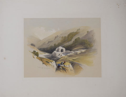 David Roberts (1796-1864), Fountain of Job