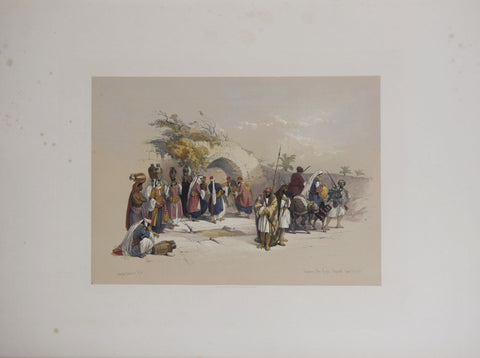 David Roberts (1796-1864), Fountain of the Virgin, Nazareth
