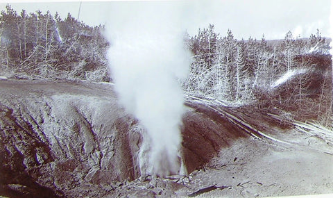 Frank Jay Haynes (1853-1921), Black Growler - Norris Basin