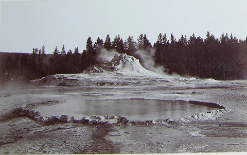 Frank Jay Haynes (1853-1921), Castle Geyser