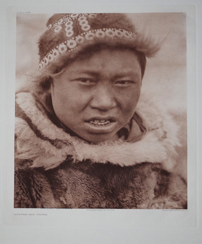 Edward S. Curtis (1868-1953), Hooper Bay Youth Pl 698