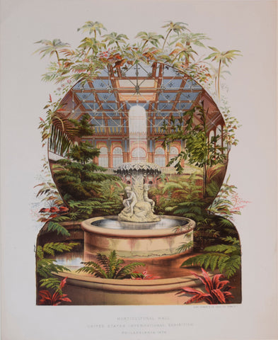 Charles B. Norton (1825-1891), editor, Horticultural Hall, United States International Exhibition, Philadelphia 1876. Plate 33