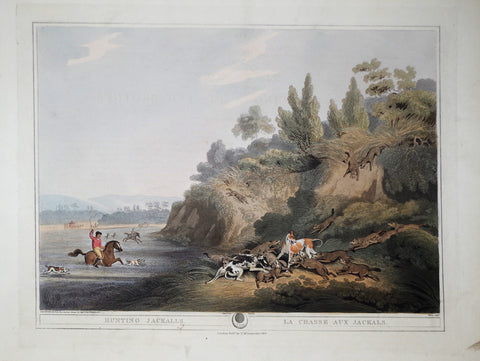 Thomas Williamson (1758-1817) and Samuel Howitt (1765-1822), Hunting Jackalls