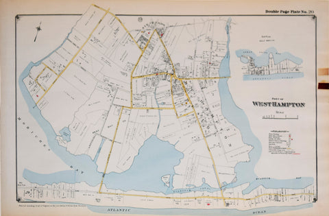 Merritt B. Hyde, Surveyor, Part of West Hampton, Plate 20