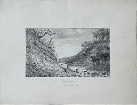 William Pope (British/Canadian, 1811-1902), Duck Shooting, Otter Creek, Upper Canada