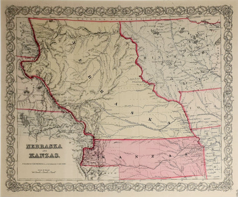 J.H. Colton & Co., Nebraska and Kanzas