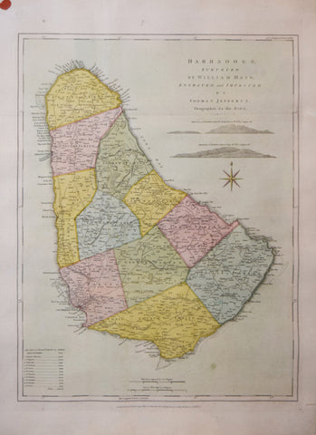 Thomas Jefferys (1719-1771), Barbadoes
