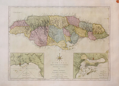 Thomas Jefferys (1719-1771), Jamaica