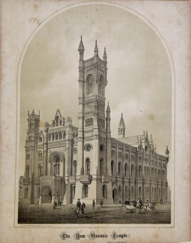 John J. Wynkoop, The New Masonic Temple, Philadelphia