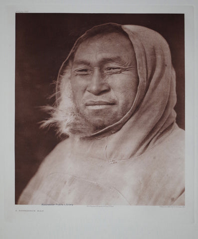 Edward S. Curtis (1868-1953), A Kotzebue Man Pl 710