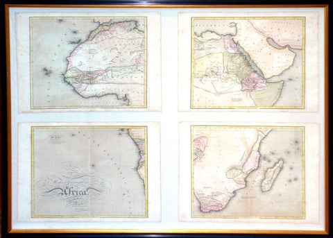 Daniel LIzars Jr.(1793-1875) & William Home Lizars (1788-1859), Taken from the Most Celebrated Modern Geographers Africa…