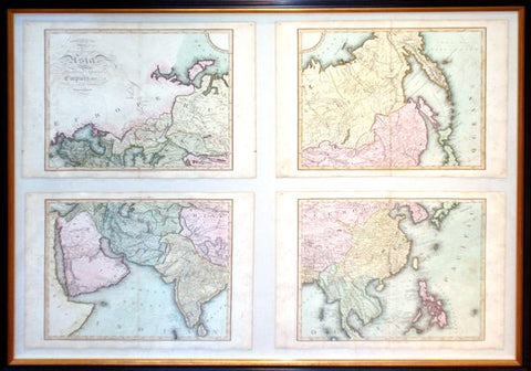 Daniel LIzars Jr.(1793-1875) & William Home Lizars (1788-1859), Taken from the Most Modern Geographers Asia Divided into Separate Empires...