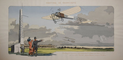 Ernest Montaut & Marguerite (Gamy) Montaut, Meeting de Champagne