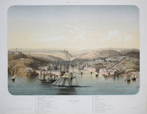 Louis Le Breton (French, 1818-1860), Mer Noire, Sebastopol...[Crimean War]