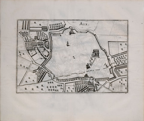 Matthaeus Merian (1593-1650), engraver, Aix (Southern France)
