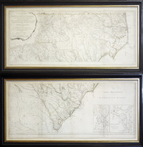 Henry Mouzon (d.1777), An Accurate Map of North and South Carolina
