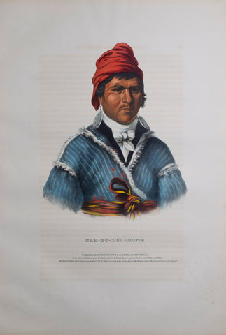 Thomas McKenney (1785-1859) & James Hall (1793-1868), Nah-et-Luc-Hopie
