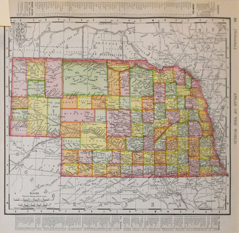 Rand McNally & Co.,  Nebraska