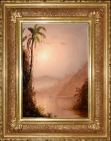 Norton Bush (1834-1894). A Tropical Scene