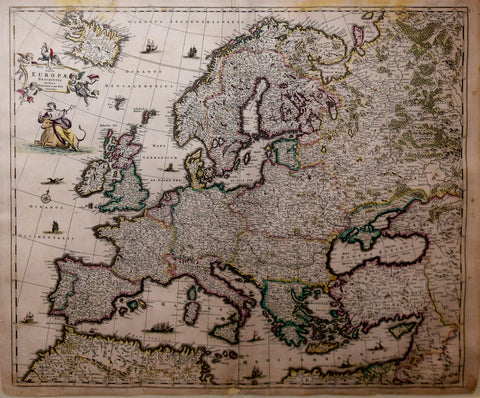 Frederick de Wit (1630-1706), Nova et Accurata totius Europae Descriptio