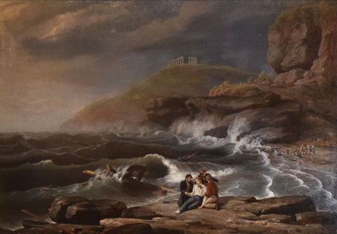 Thomas Birch (1779 - 1851),  "Falconer's Shipwreck"