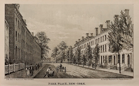 George Hayward, Park Place, New-York