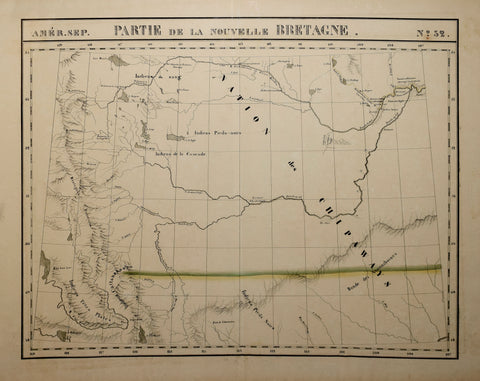 Philippe Vandermaelen (1795- 1869)) Partie de la Nouvelle Bretagne, No. 32