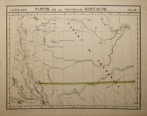 Philippe Vandermaelen (1795- 1869))  Partie de la Nouvelle Bretagne, No. 32