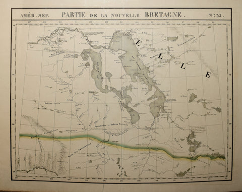 Philippe Vandermaelen (1795- 1869)) Partie de la Nouvelle , No. 33