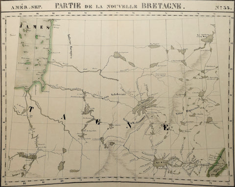 Philippe Vandermaelen (1795- 1869))  Partie de la Nouvelle Bretagne, No. 35