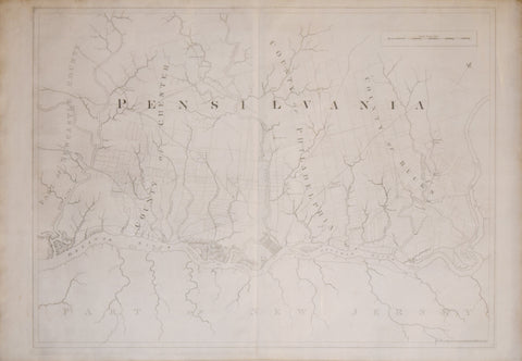 Joseph Frederick Wallet Des Barres (1722-1824), Pennsylvania and surrounding Counties