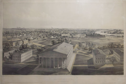J.W. Hill & Benjamin F. Smith jr., Philadelphia from Girard College