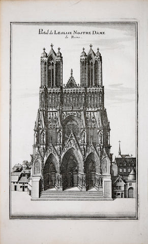 Matthaeus Merian (1593-1650), Portal de Leglise Nostre Dame de Reims