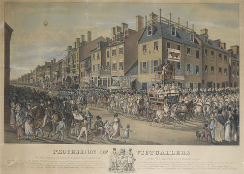 John Lewis Krimmel (1786-1821), Procession of Victuallers