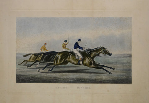 George Henry Laporte (1799-1873), after painting by, Racing-Winning