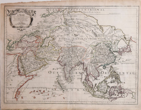 Nicholas Sanson D’Abbeville (1600-1667), L’Asie…[Asia]
