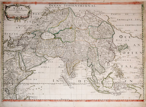 Nicholas Sanson (1600-1667), L'Asie