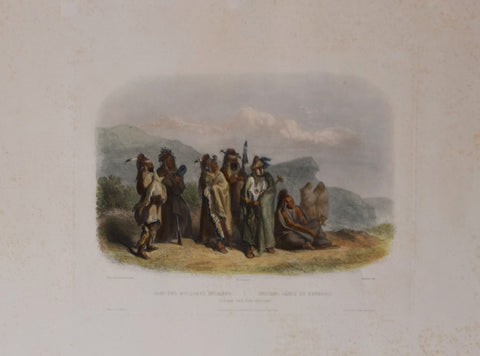 Karl Bodmer (1809-1893), Saukie and Fox Indians