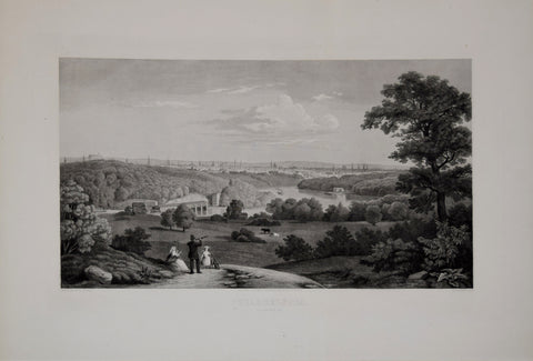 John Serz (ca. 1810-1878, After Paul Weber (1823-1916), Philadelphia. View from Peter’s Farm.