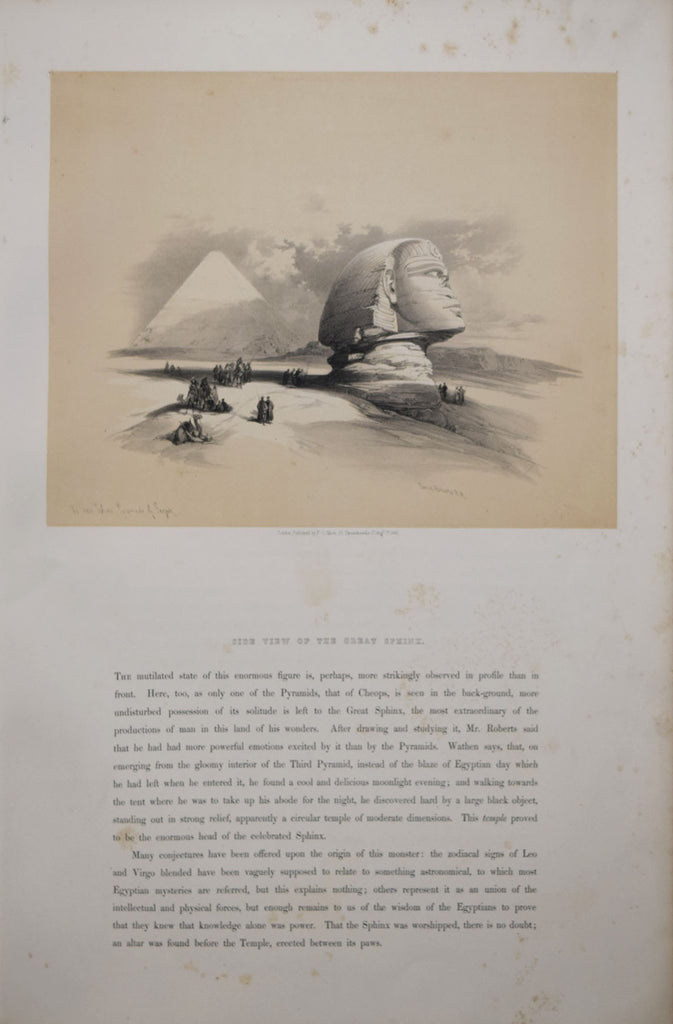 sphinx drawing side