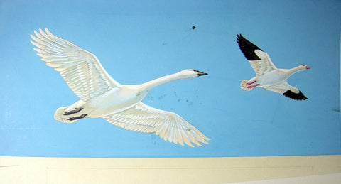 Arthur Singer (American, 1917-1990), Snow Goose