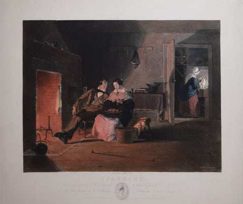 Francis William Edmonds (1806-1863), after, Sparking