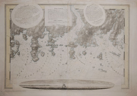 Joseph Frederick Wallet Des Barres (1721-1824), Spry Harbour, Port Palliser, Port North, Beaver Harbour and Fleming