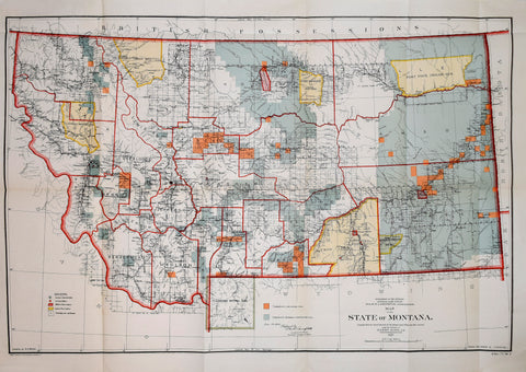 U.S. General Land Office, Dept. of the Interior, State of Montana